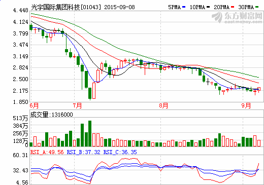 光宇國際上半年賺2016萬元 同比下降26.2% 不派息 光宇國際上半年賺2016萬元 同比下降26.2% 不派息