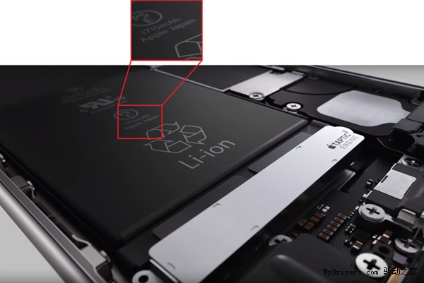 iPhone 6s電池容量確認為1715mAh！真的要比6小