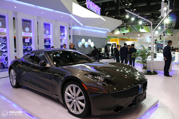 萬向集團攜菲斯克和A123亮相北京新能源車成果展