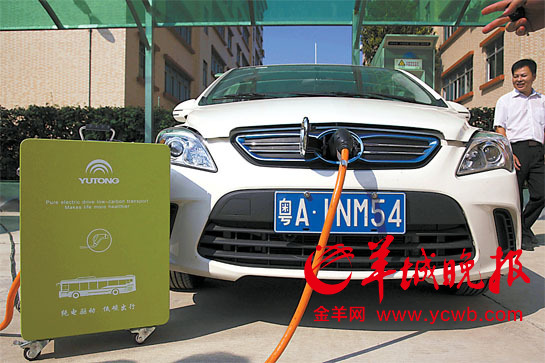 廣州最大汽車充電站落戶黃埔 可容70輛車同時充電