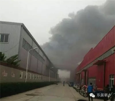 河南新鄉(xiāng)格瑞恩生產(chǎn)車間發(fā)生火災(zāi)    具體起火原因未明