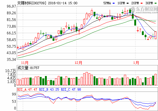 天賜材料增資5000萬元江西艾德納 持股30.1% 天賜材料增資5000萬元江西艾德納 持股30.1%