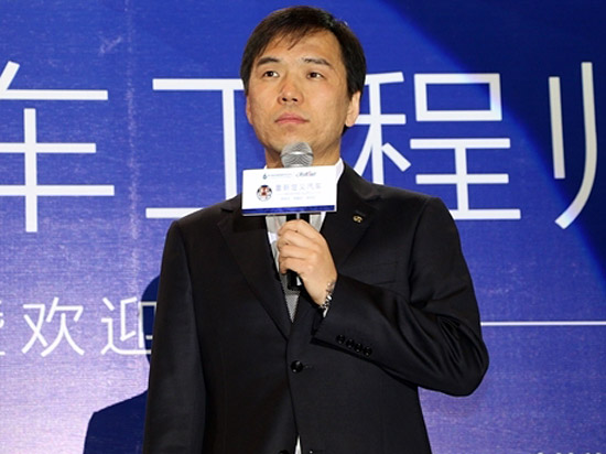 北汽新能源工程研究院車型部副部長馬博