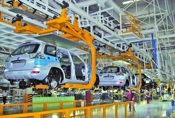 江淮汽車生產線 江淮汽車生產線