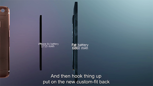 改機服務讓蘋果iPhone 6s電池容量從此激增4倍