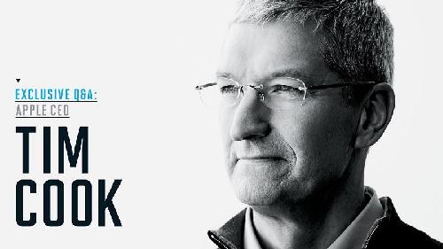 《財富》獨家專訪蘋果庫克:我們只想做最好產品 《財富》獨家專訪蘋果庫克:我們只想做最好產品