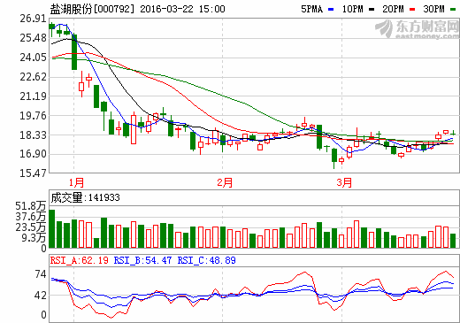 鹽湖股份 鹽湖股份