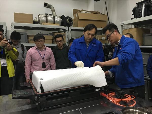 上汽榮威e550電池組完成“浸水五天”挑戰