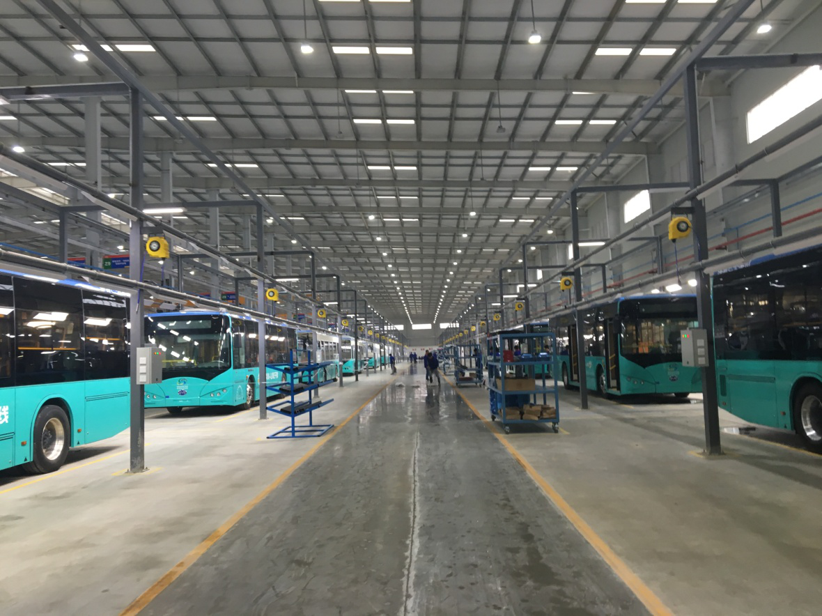 汕尾比亞迪純電動客車下線獲6434輛訂單