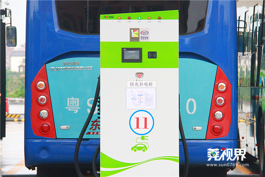 東莞巴士購進(jìn)265輛純電動公交車 首批28輛投入使用