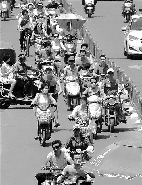 電動自行車路權之爭是關鍵 “限電”潮會否出現待觀察 電動自行車路權之爭是關鍵 “限電”潮會否出現待觀察