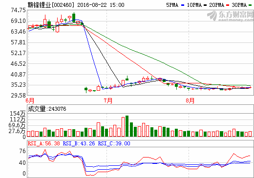 贛鋒鋰業 贛鋒鋰業