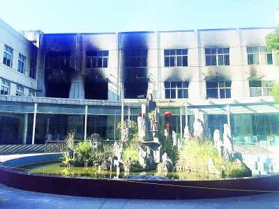 事故現場。記者楊榮峰攝