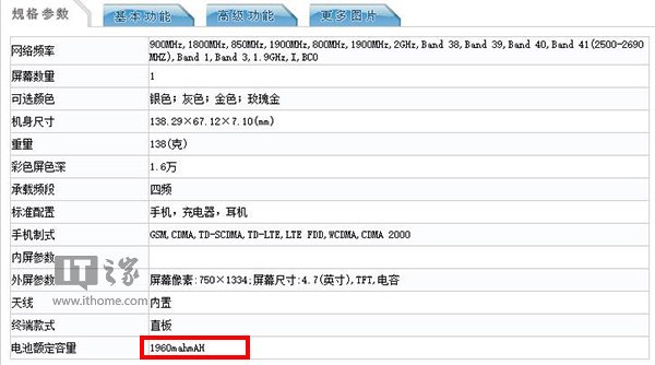 蘋果iPhone7/Plus亮相工信部:內存確認+電池容量提升! 蘋果iPhone7/Plus亮相工信部:內存確認+電池容量提升!
