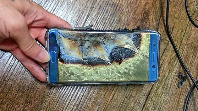 三星起火Note7 三星起火Note7
