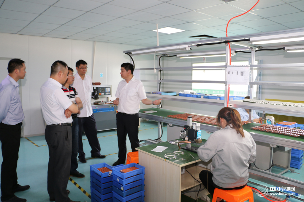 中國電池網創始人/董事長于清教一行調研江蘇智航新能源