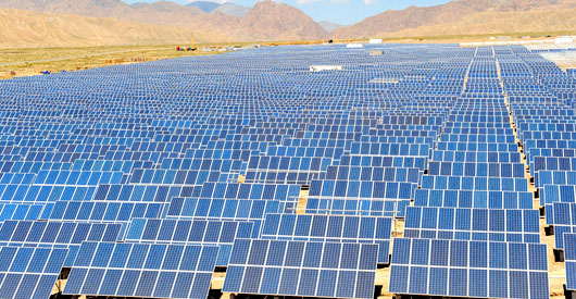 中企將建東非最大光伏發(fā)電站 滿足35萬(wàn)人用電需求