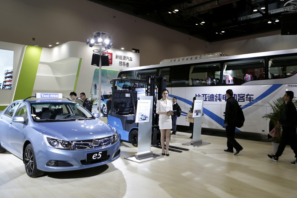中國決心推廣電動車 整治市場“等待能者進入”