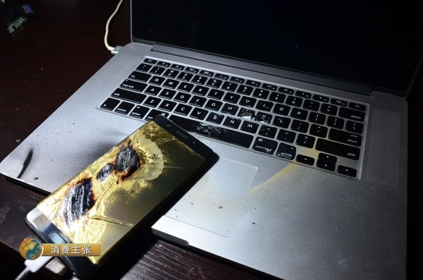 央視曝光:國行爆炸Note7檢測報告 是電池自燃非外部加熱 央視曝光:國行爆炸Note7檢測報告 是電池自燃非外部加熱