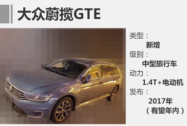 大眾進口新能源車增至4款 有望9月份上市 大眾進口新能源車增至4款 有望9月份上市
