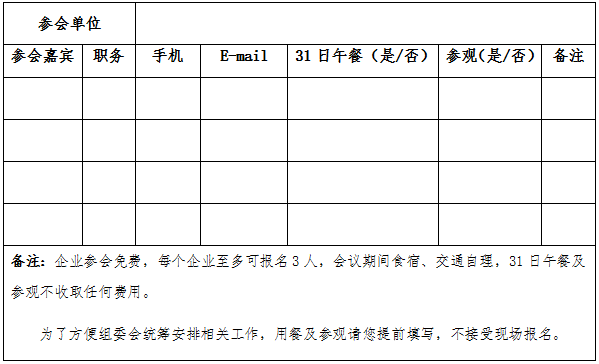 2017年鋰電產(chǎn)業(yè)鏈系列沙龍:正極材料路線、資源及市場研討會回執(zhí)表 2017年鋰電產(chǎn)業(yè)鏈系列沙龍:正極材料路線、資源及市場研討會回執(zhí)表