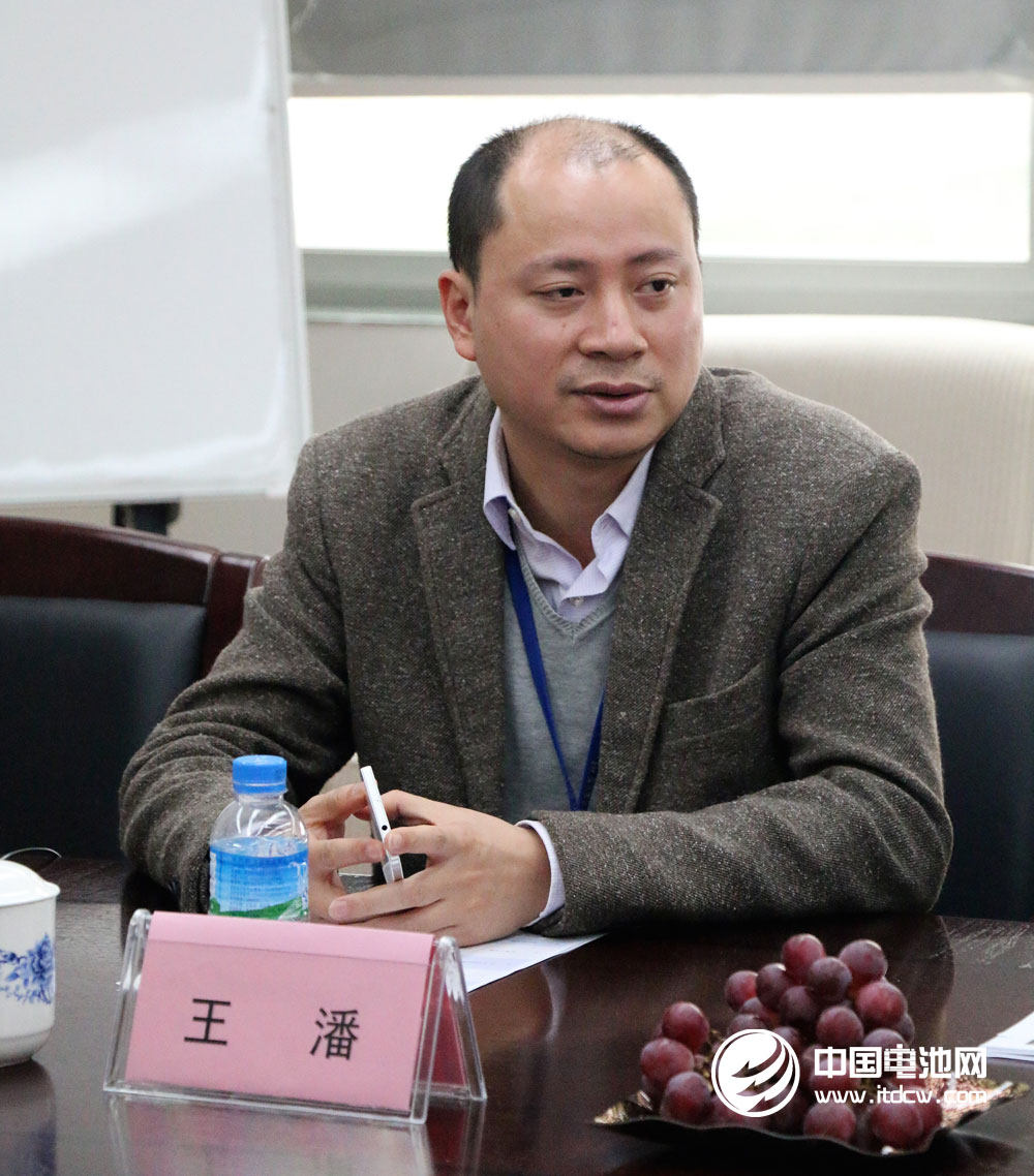 比克動力電池總經理王潘