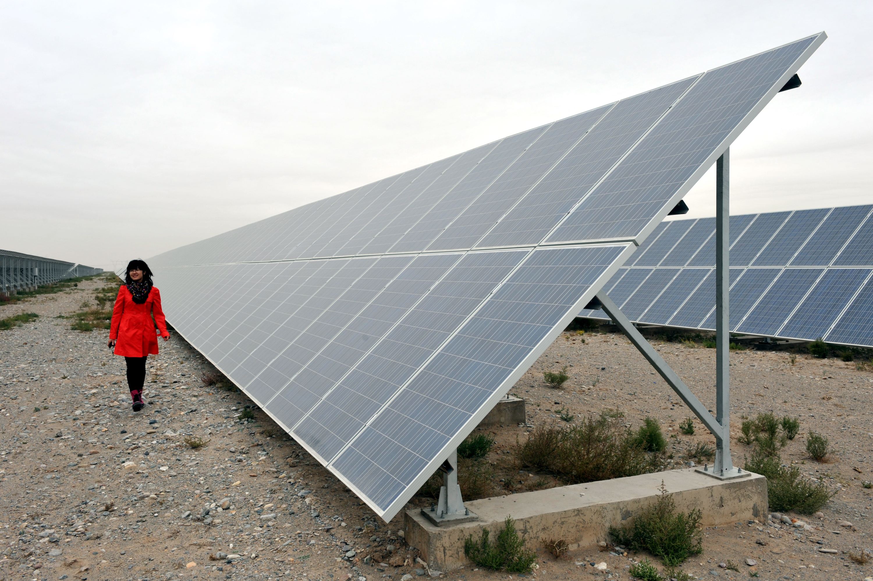 甘肅光伏發電場