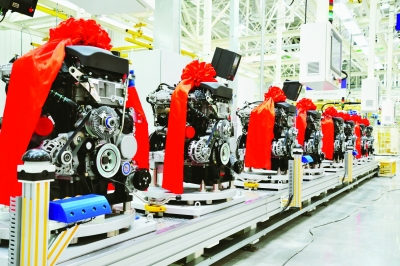 F1發動機裝配線