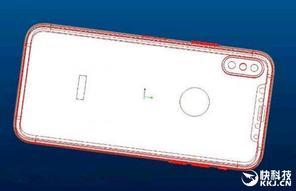 iPhone 8 CAD設(shè)計(jì)圖曝光：正面全是屏、垂直雙攝