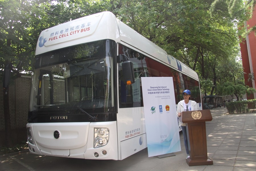福田歐輝氫燃料電池客車