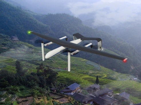 氫燃料電池可使垂直起降無人機續航時間達6小時