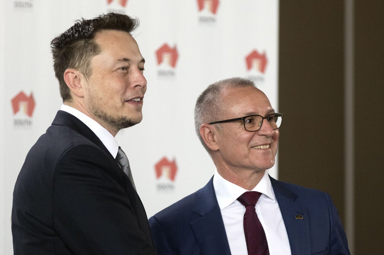 馬斯克與Weatherill今日在阿德萊德的競標會后會晤