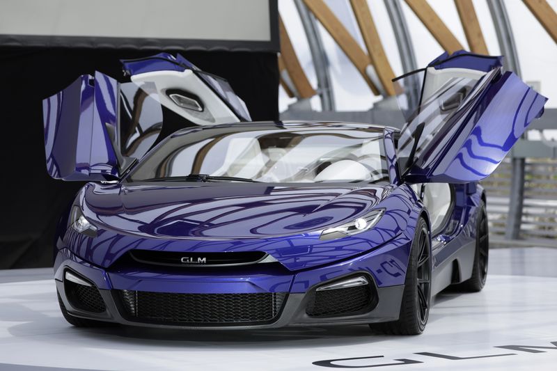 炫酷的GLM G4電動(dòng)超級(jí)跑車