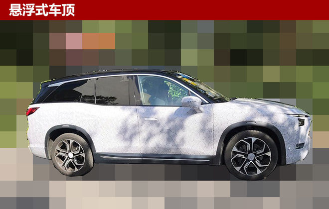 蔚來汽車首款純電SUV曝路試諜照 年內將上市