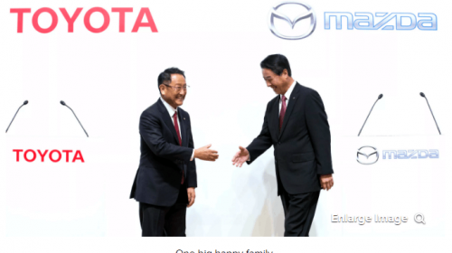 兩大日本汽車廠商聯手 馬自達與豐田將共同開發電動汽車 兩大日本汽車廠商聯手 馬自達與豐田將共同開發電動汽車