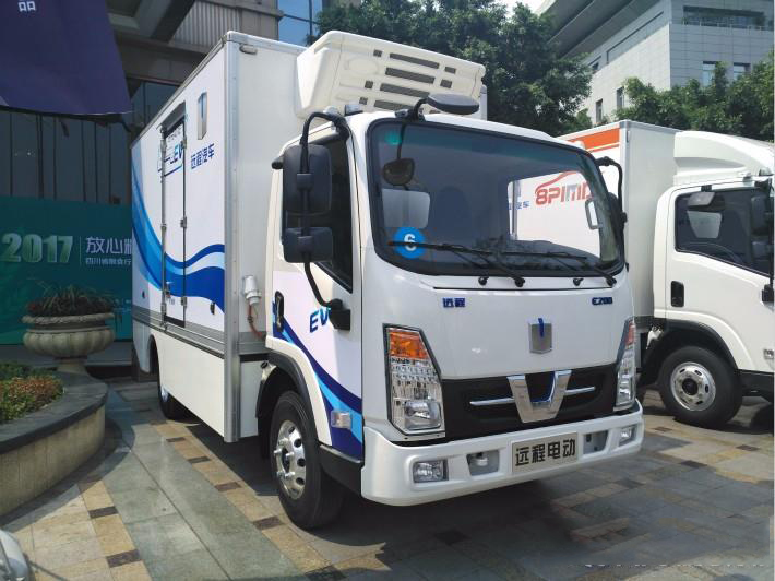 吉利控股集團發布的旗下全新商用車品牌“遠程”