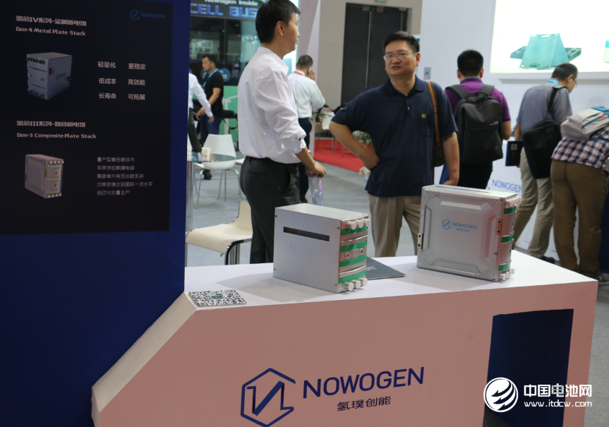氫璞創能第一代金屬板燃料電池電堆