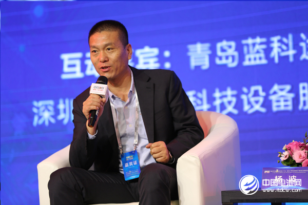 青島藍科途膜材料有限公司總經理楊波