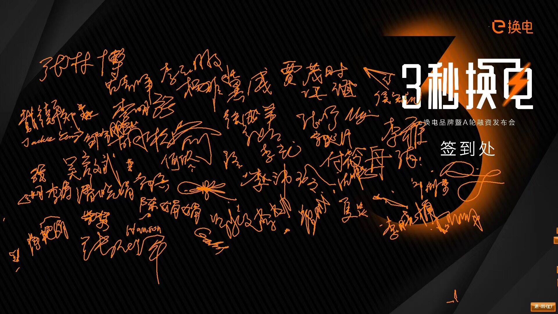 e換電品牌暨A輪融資發(fā)布會(huì)