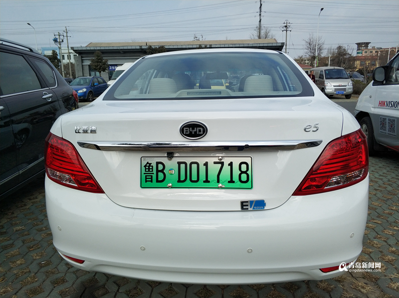 青島新能源車達5.4萬輛  新綠色專用號牌已發放近萬副