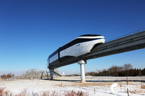 比亞迪云軌在銀川運行