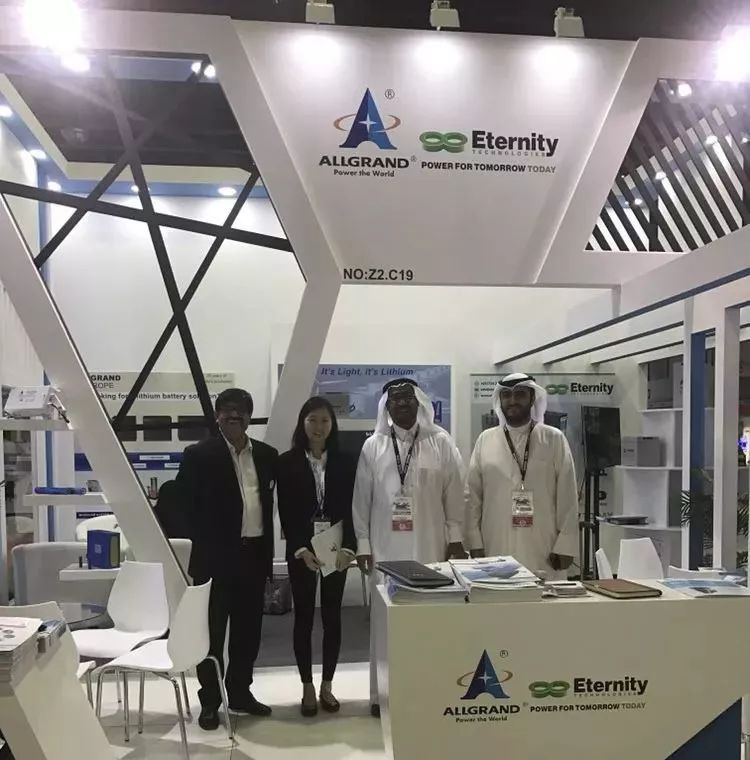 2018迪拜太陽能展會圓滿落幕 奧冠電池獲多家參展客商青睞和好評