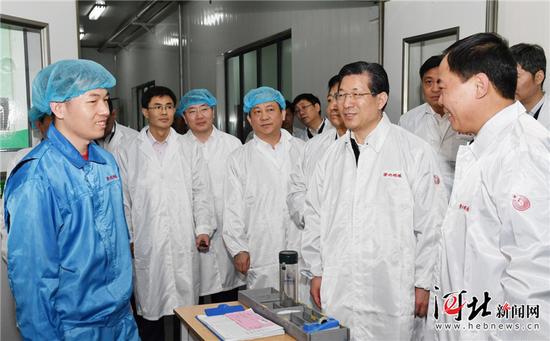 河北省委書記王東峰來滄州明珠調(diào)研 強(qiáng)調(diào)要?jiǎng)?chuàng)新發(fā)展、綠色發(fā)展