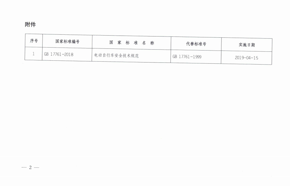 工信部：《電動(dòng)自行車安全技術(shù)規(guī)范》強(qiáng)制性國(guó)家標(biāo)準(zhǔn)正式發(fā)布