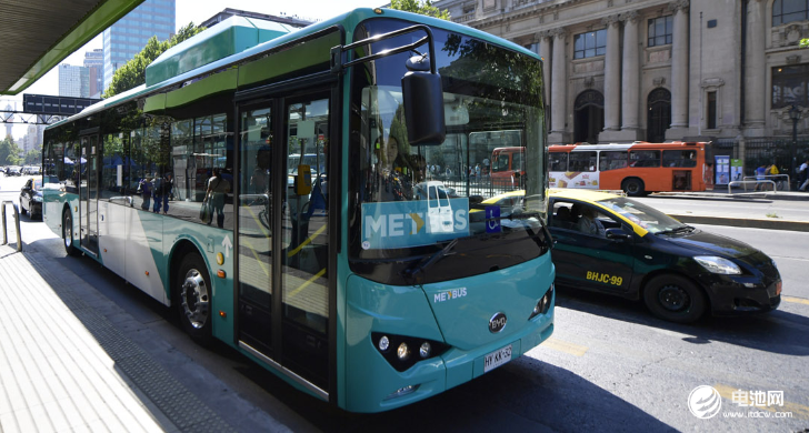 比亞迪純電動大巴運行線路涵蓋圣地亞哥市最重要的8個區域