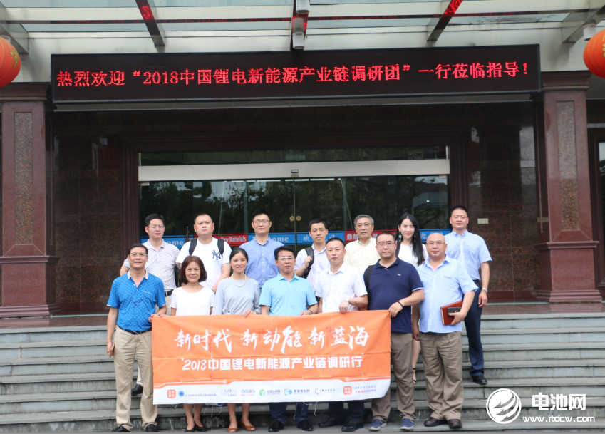 中國鋰電新能源產業鏈調研團一行參觀杭州五星鋁業有限公司