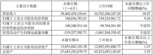 四川長虹相關財務數據