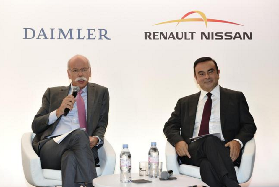 雷諾日產(chǎn)與戴姆勒考慮開發(fā)合作電池和自動(dòng)駕駛技術(shù)