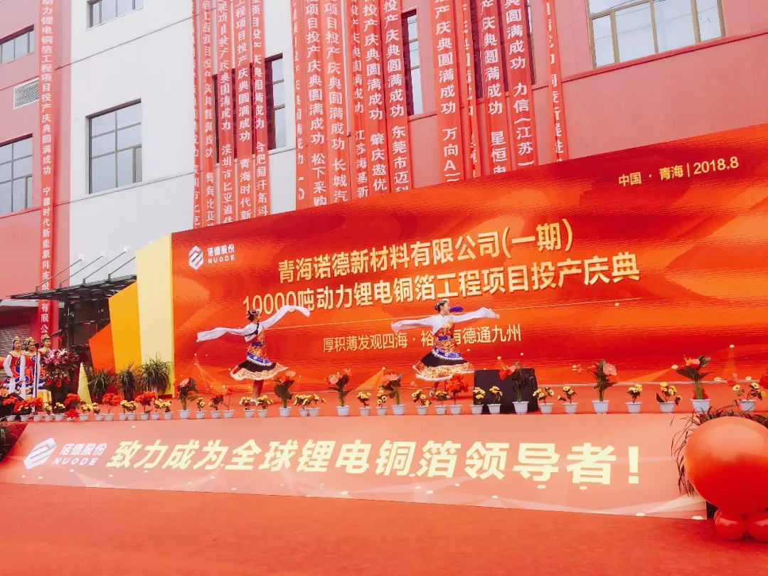 青海諾德(一期)工程項目慶典舉辦 青海諾德(一期)工程項目慶典舉辦