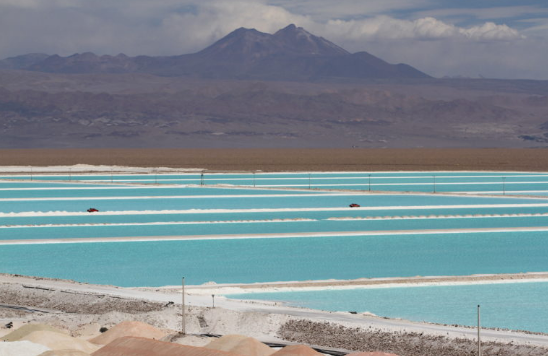 鹽湖Atacama實景 鹽湖Atacama實景